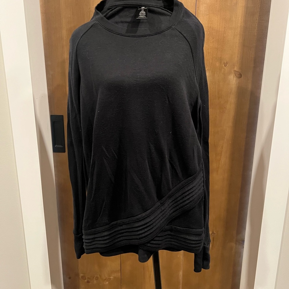Active Life Black Modal Blend Top